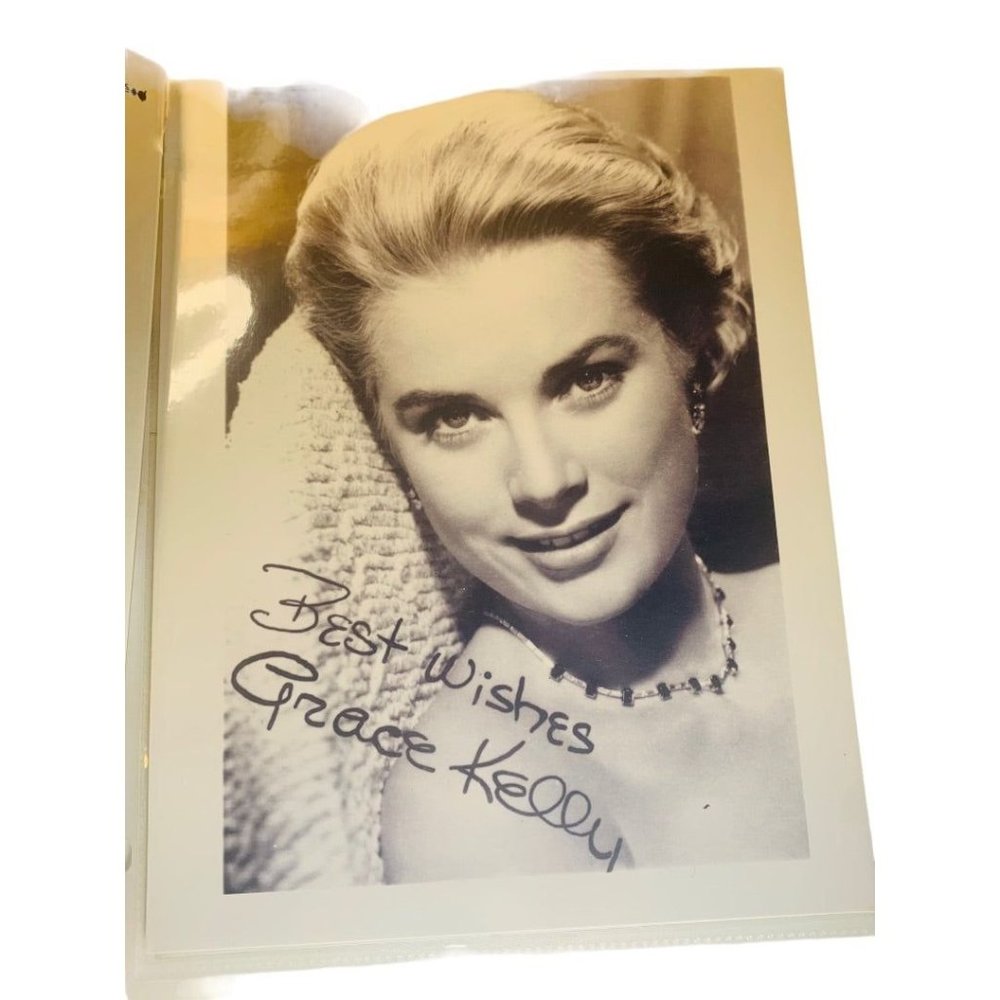 Set of 2 Grace Kelly and Elizabeth Taylor 8.5" x 11 Photo Reproductions Facsimil - Picture 8 of 11
